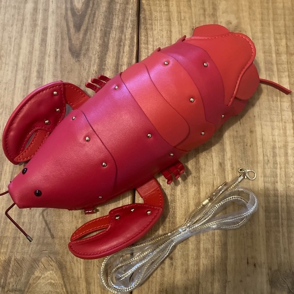 Handbags - New red lobster womens crossbody chain bag unbranded NOT KATE SPADE